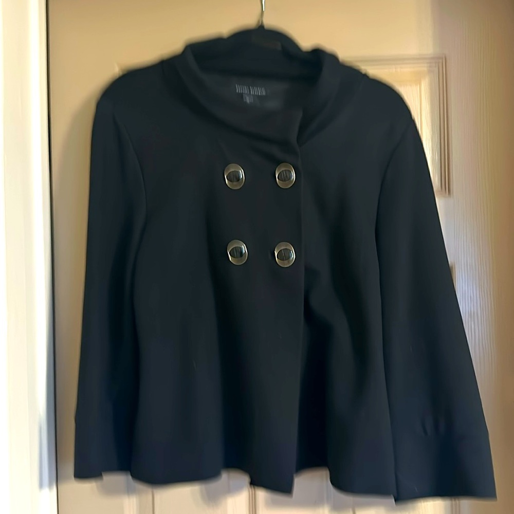 Banana Republic double breasted black jacket, size extra large